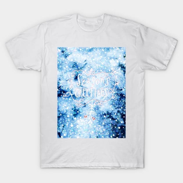 Seasons Greetings No. 2 T-Shirt by asanaworld